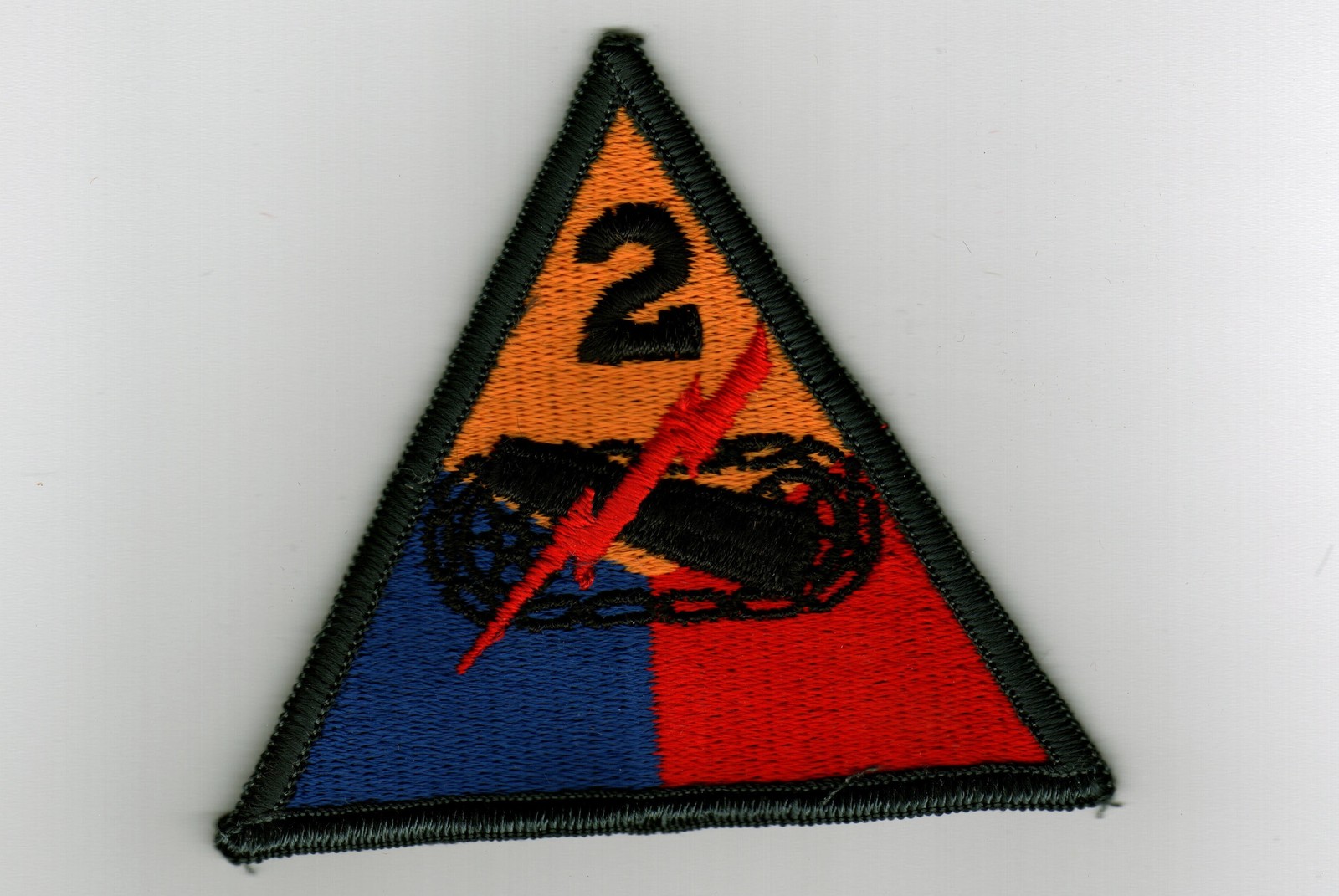 2nd ARMOR PATCH FULL COLOR GI ISSUE:1960s