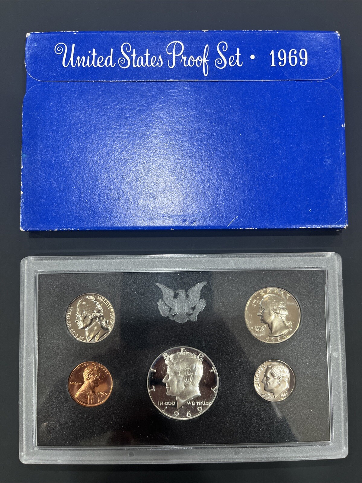 1969 U.S. Mint Proof Set - Original Government Packaging OGP