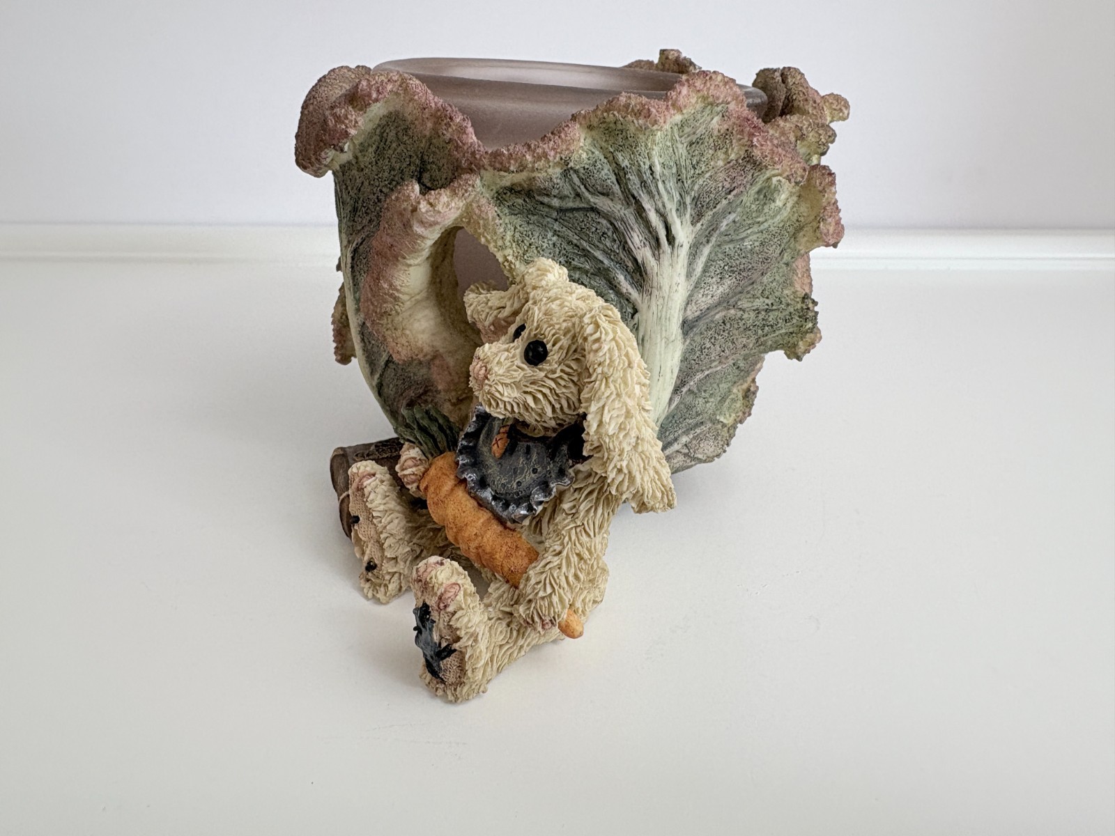 Boyds Bears & Friends #27750 Daphine...in the Cabbage Patch Votive Hldr -Retired