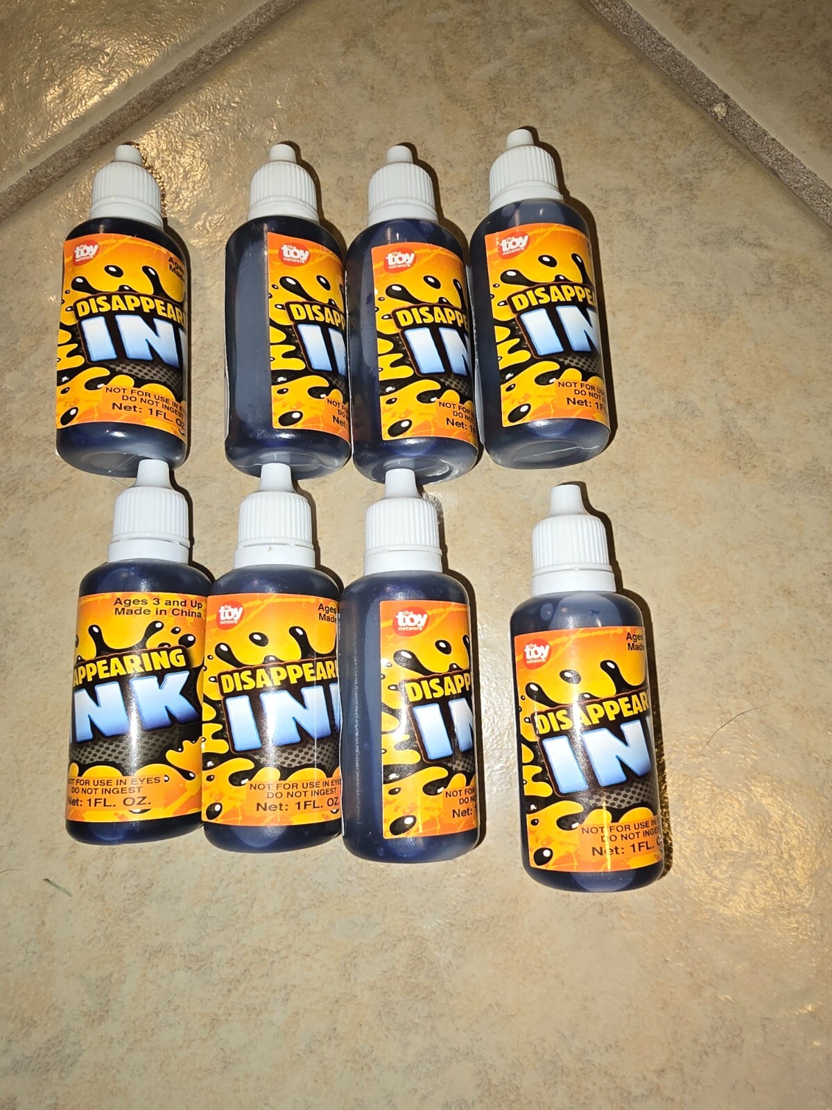 Magic Disappearing Ink 1oz Bottle - Novelty Party Gag Prank Joke Fun