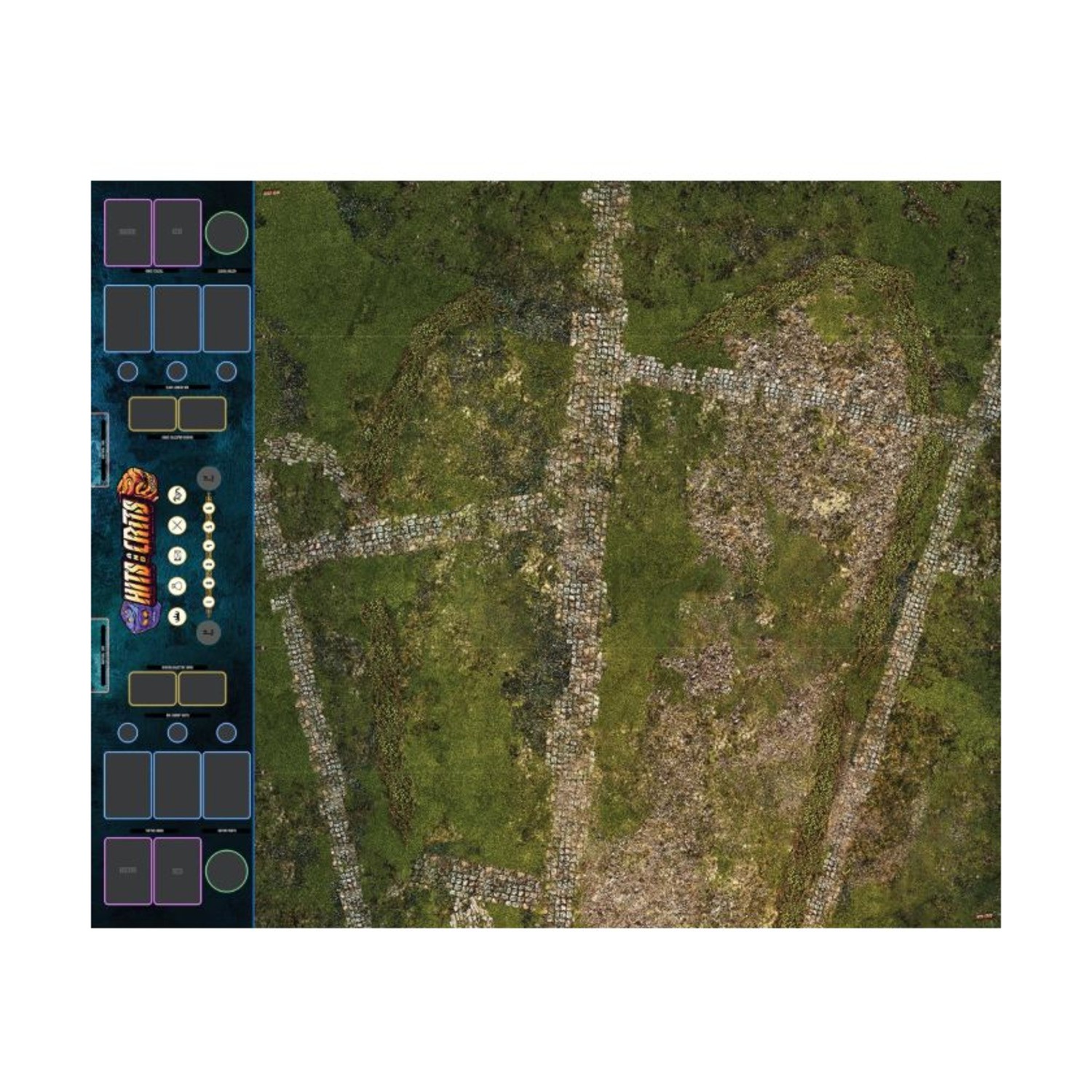 Lukas Schmidt ASoIaF Playmats 58.5" x 48" - Crossroads (Rubber) New