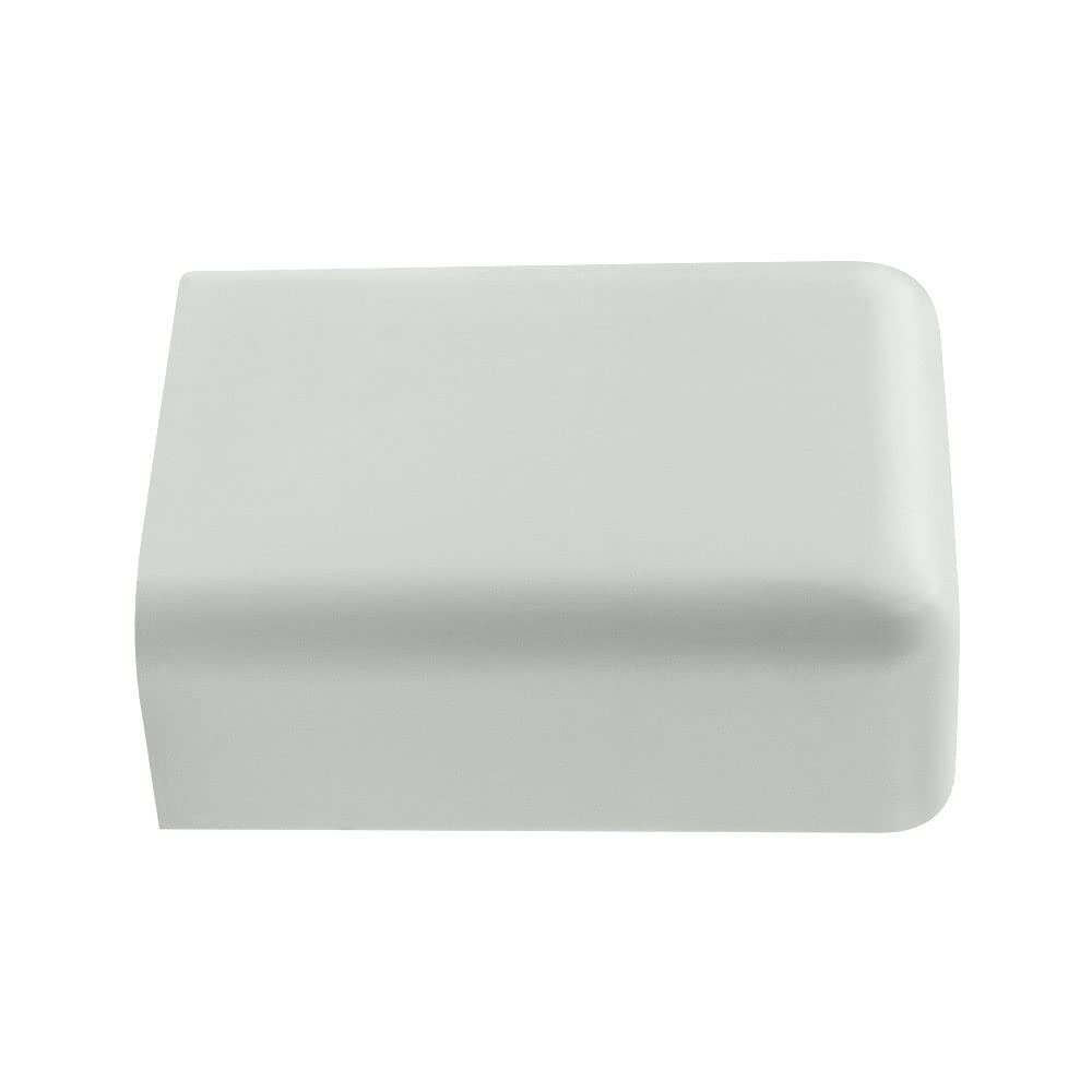 Construct ™ 5 Pack of Raceway End-caps 1.38in (White)
