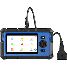 5" Scan Tool - PCM/TCM/ABS/SRS Lifetime Updates 8 Ser Func TOP-AD600S