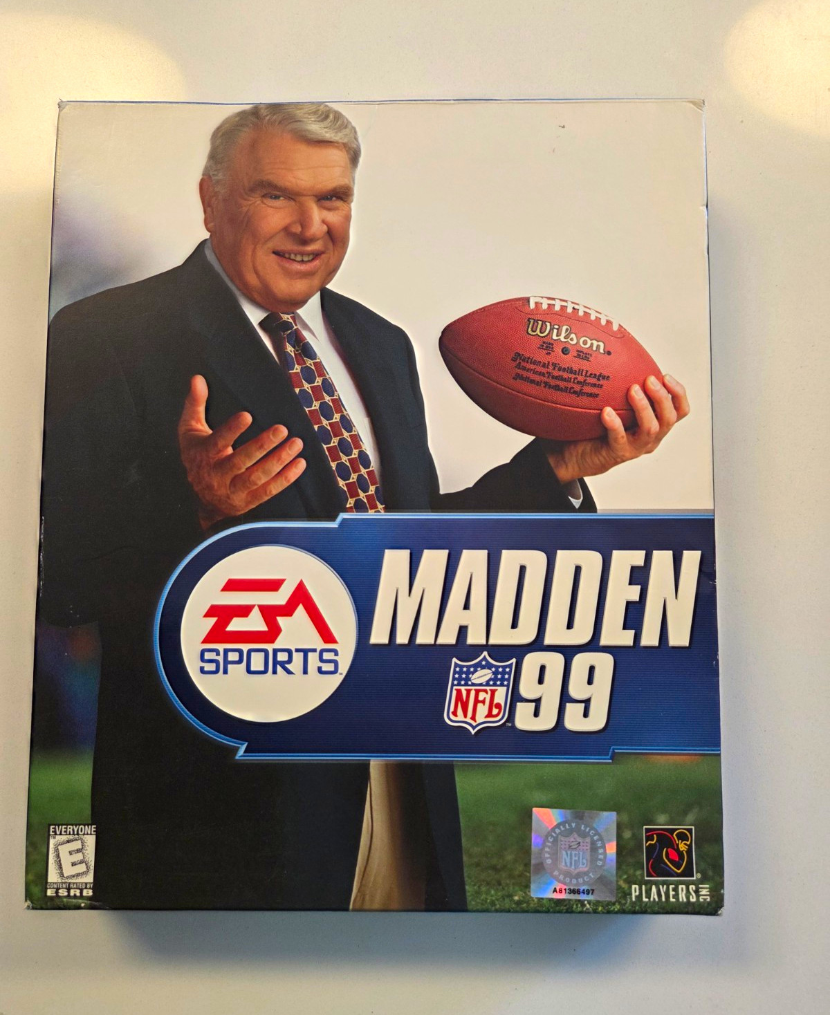 EA Sports Madden NFL 99 PC CD-ROM Jewel Case w/ Manual, Reference Card & Inserts
