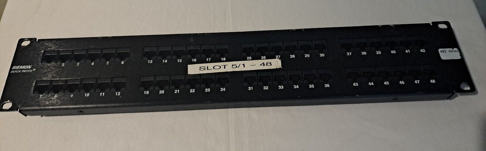Siemon HD5-QP-48 Patch Panel