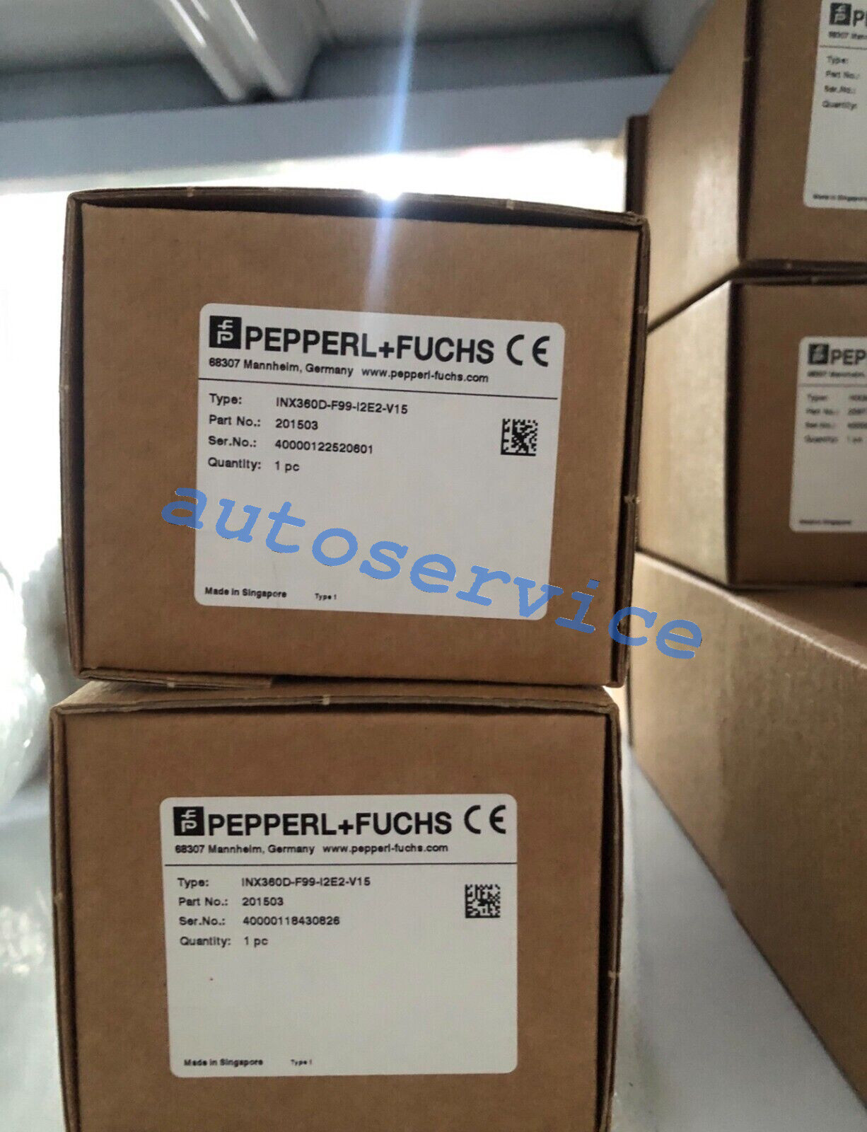 New Pepperl+Fuchs INX360D-F99-I2E2-V15 Promixity Switch Sensor By Fedex or DHL