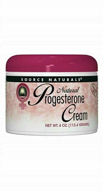 Source Naturals - Progesterone Cream, 4 oz (113.4 g), by Source Naturals
