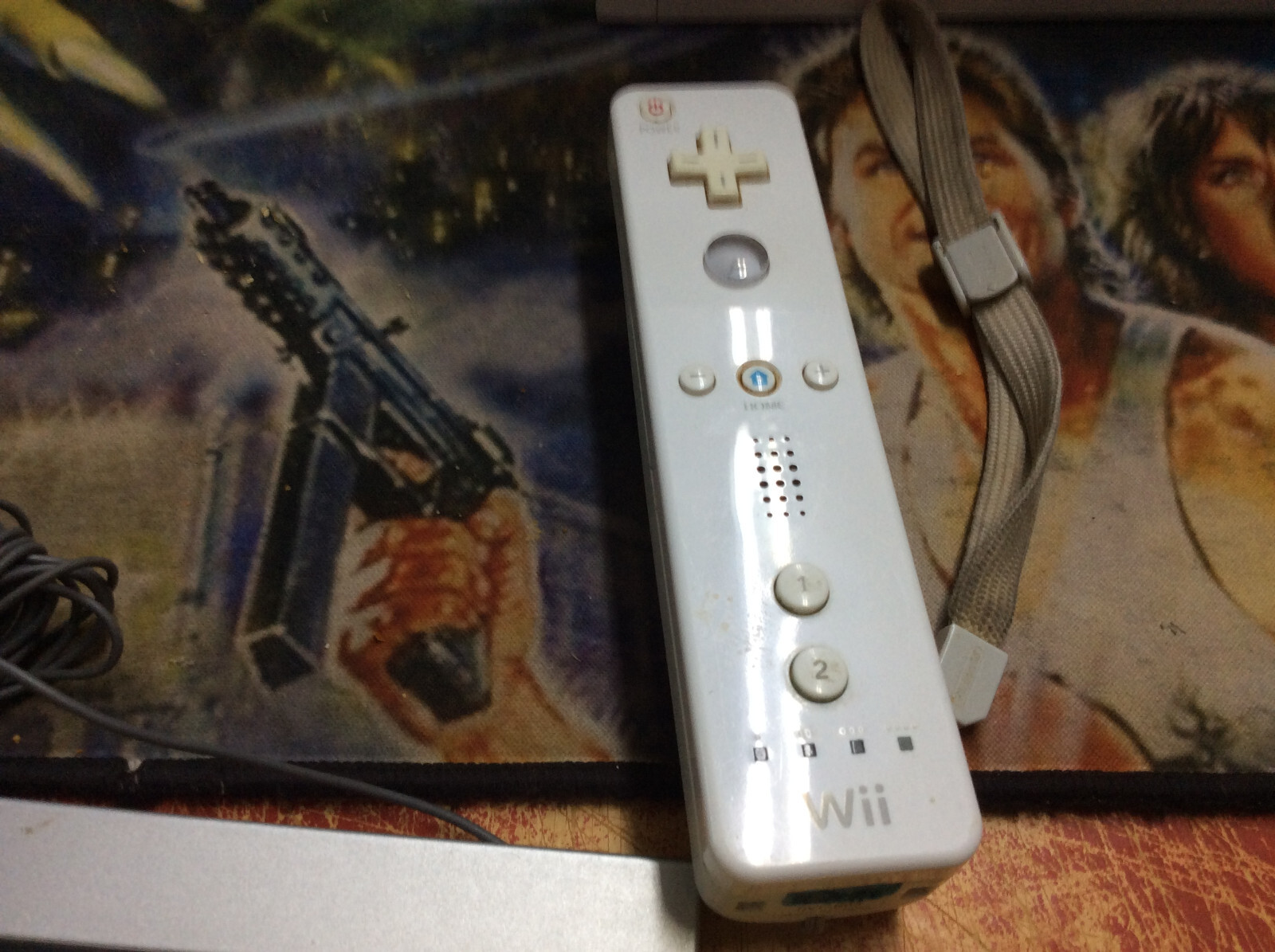 Nintendo Wii RVL-001 White Console W/ Power Cable + Controller, wand