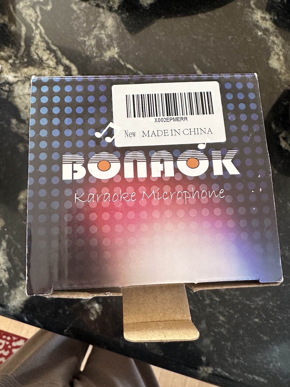 Bonaok Wireless Karaoke Microphone Q37 HiFi Speaker w/Hardcase
