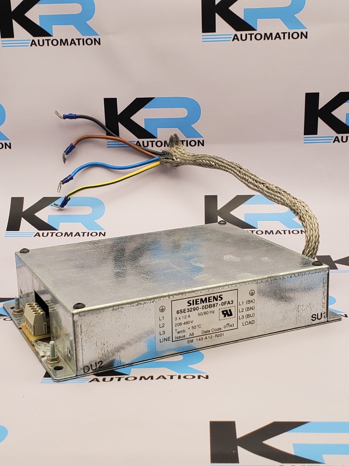 Siemens 6SE3290-0DB87-0FA3 Class A filter 480V 50/60Hz