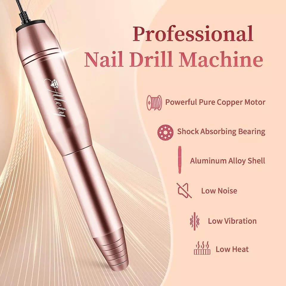 Dremel Nail Polish for File Gel Acrylic Grinder Buffer Tool Finger Drill Kit NEW