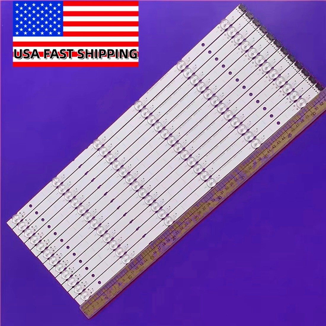 LED Backlight Strips for Sony LB5500V V0_03 MBL-55030D612XN1  KD-55X9000H