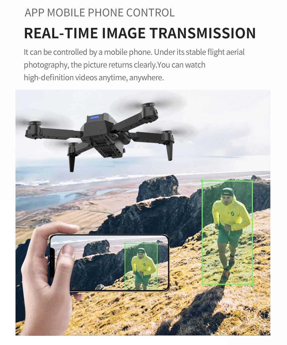 New RC Drone With 4K HD Camera WiFi FPV Foldable Quadcopter