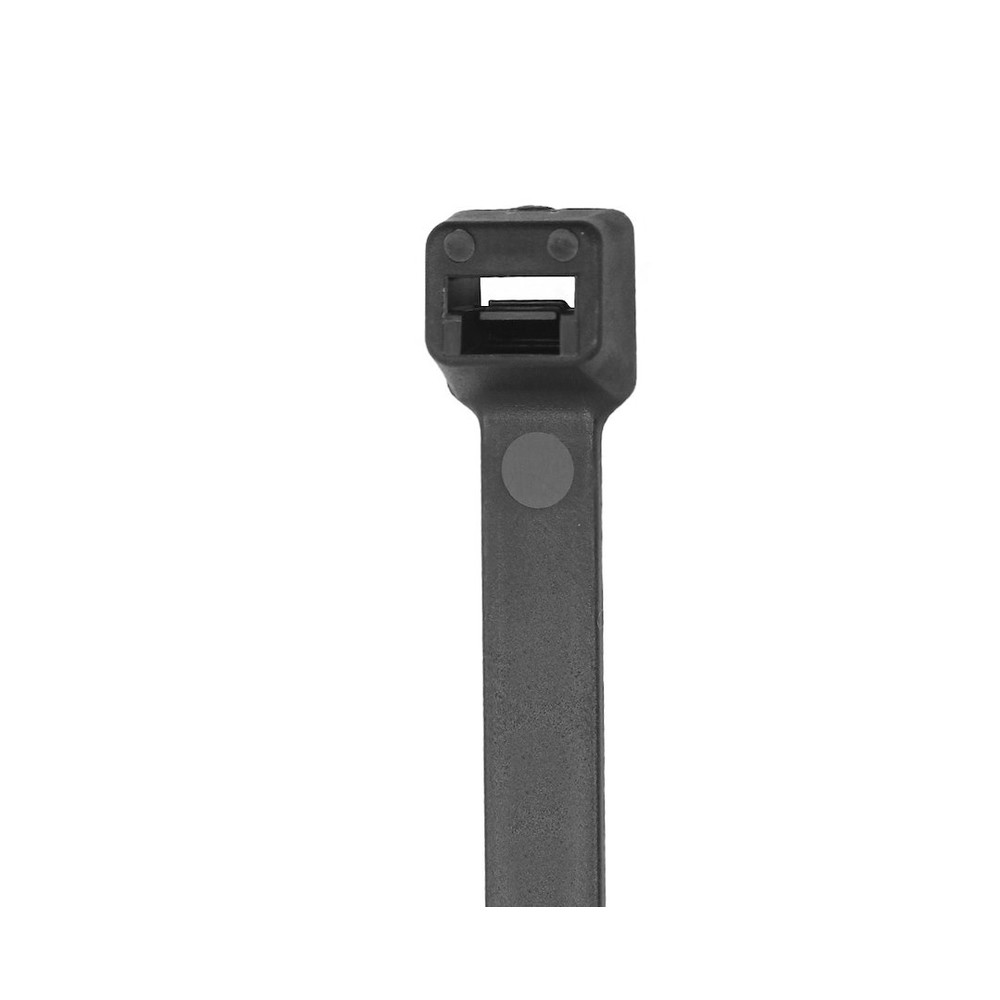 Pacer Group Ct2S-100Bk 8" Cable Tie Black 50Lb Tensile Strength 2" Bundle
