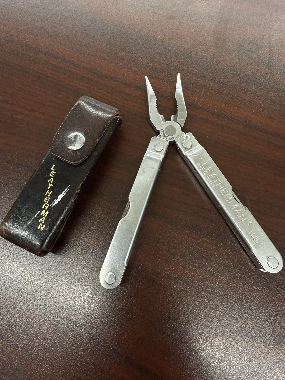Vintage Leatherman PST w/ Leather Sheath Mid 80s Japan Version