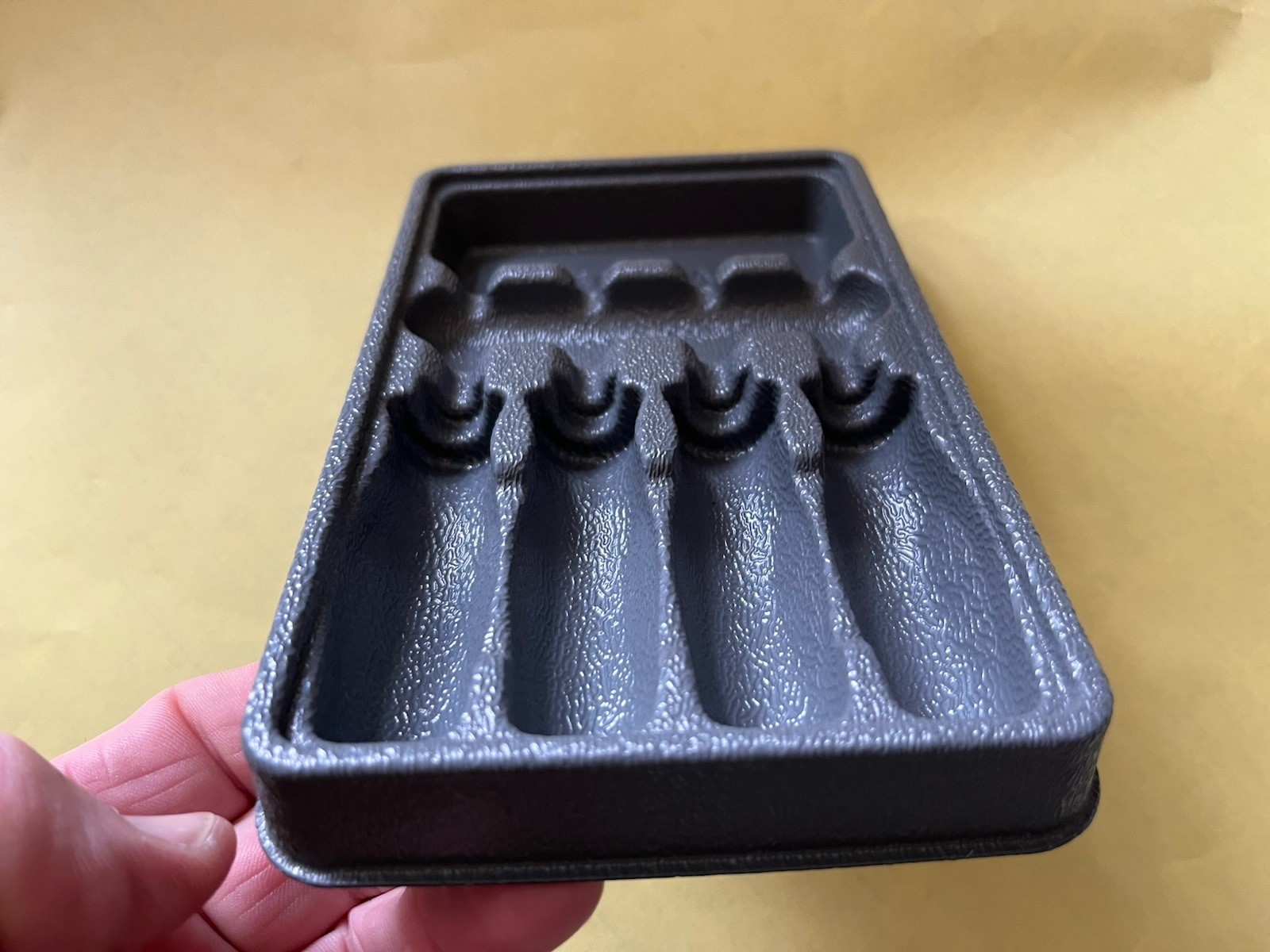 New Snap On 4 Compartment Mini Tip Screwdriver Tray/Storage 4-piece PAKTY070
