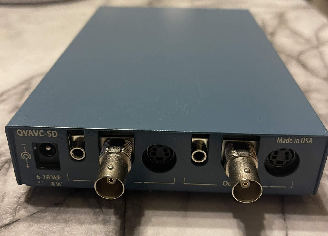 QVIDIUM QVVAVC-SD ENCODER H.264 SD Mini-CodecTMModel #QVAVC-SD