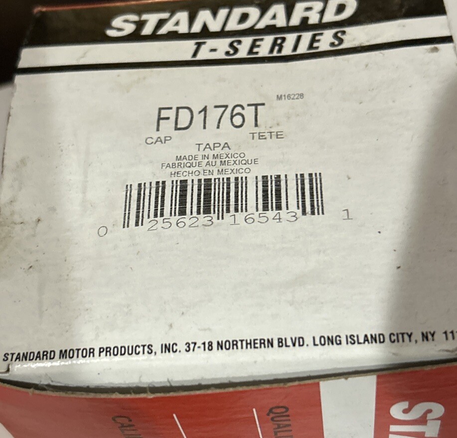 Distributor Cap Standard FD176T- New Old Shelf Stock- Fast Shipping