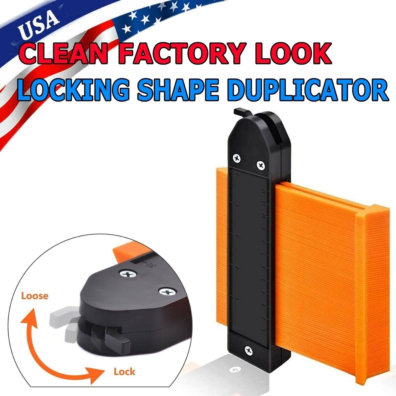 Contour Gauge 5"inch Duplicator Profile Copy Tool Shape Measuring Outline Tool