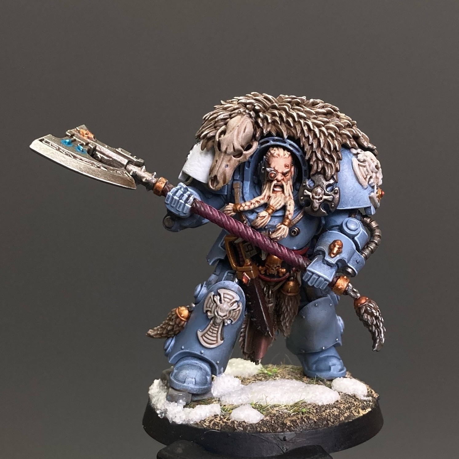 Presale Pro Painted Wolf Guard Terminators Warhammer 40k Space Wolves Commission
