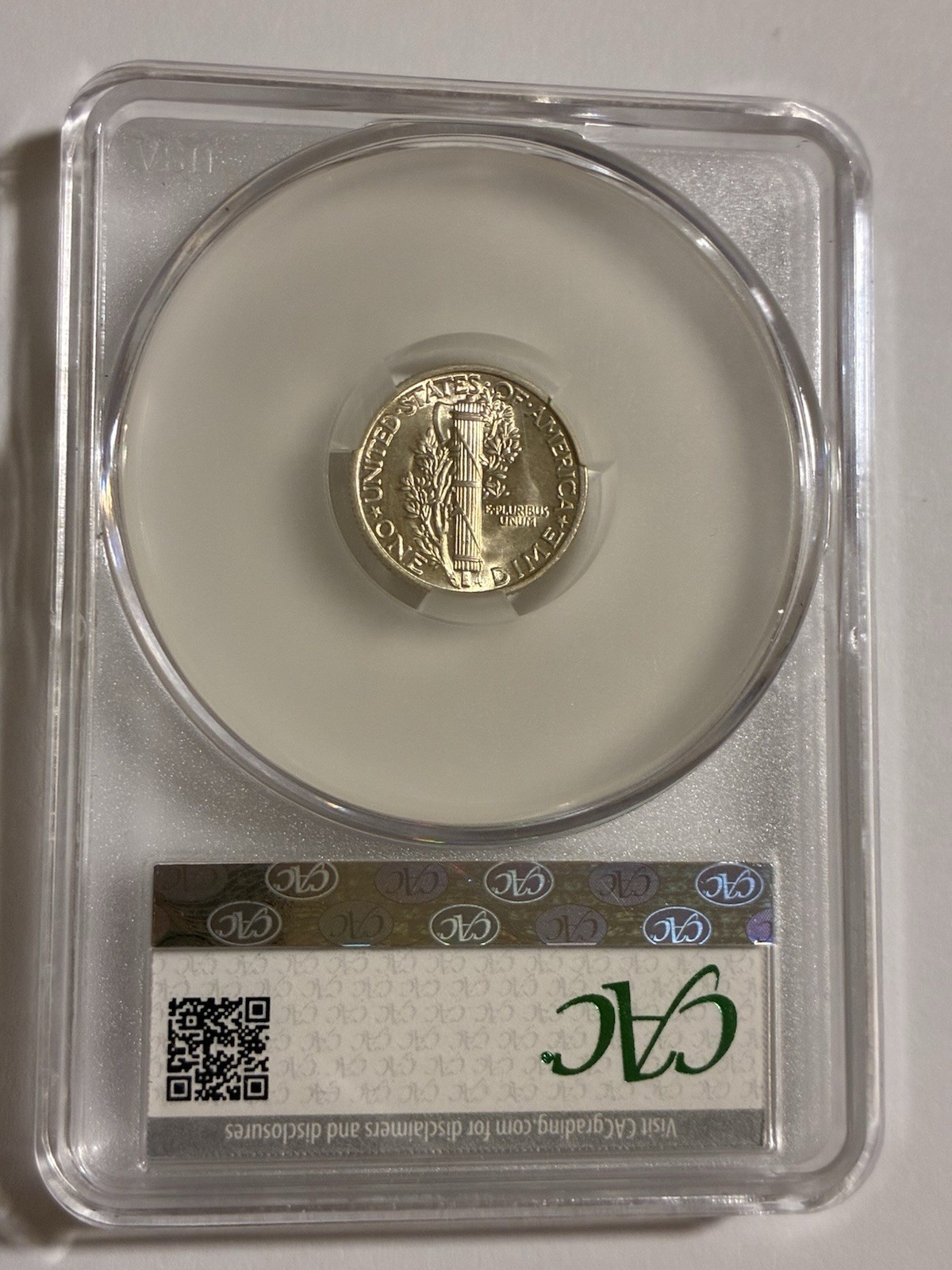 1939-P Mercury Dime CAC MS64
