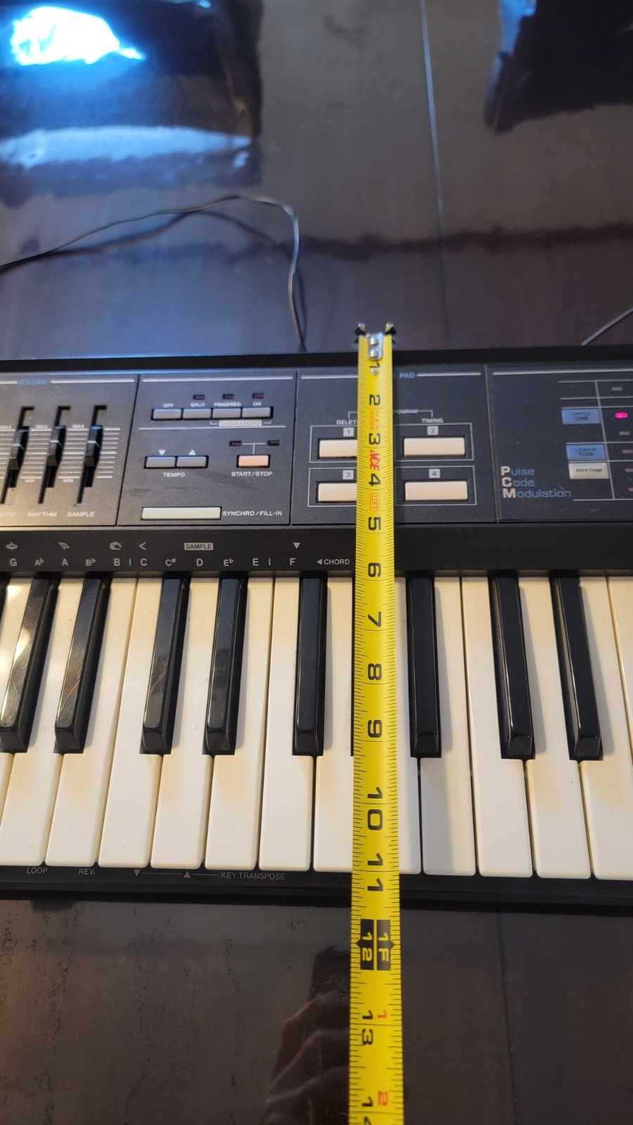 Casio SK-2100 Sampling Keyboard, Vintage Casio Sampling Keyboard