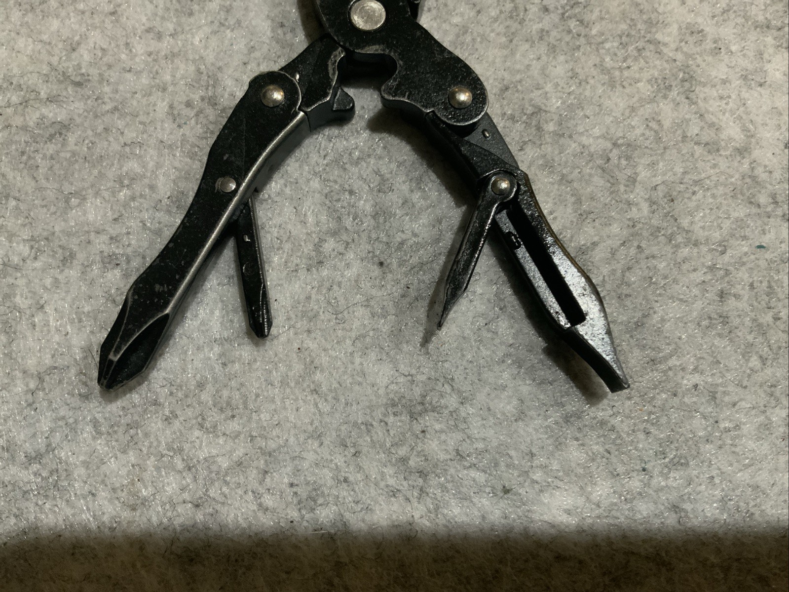 Vintage Sebertool USA Black Micro Tool Pliers Phillips Flathead Large & Small