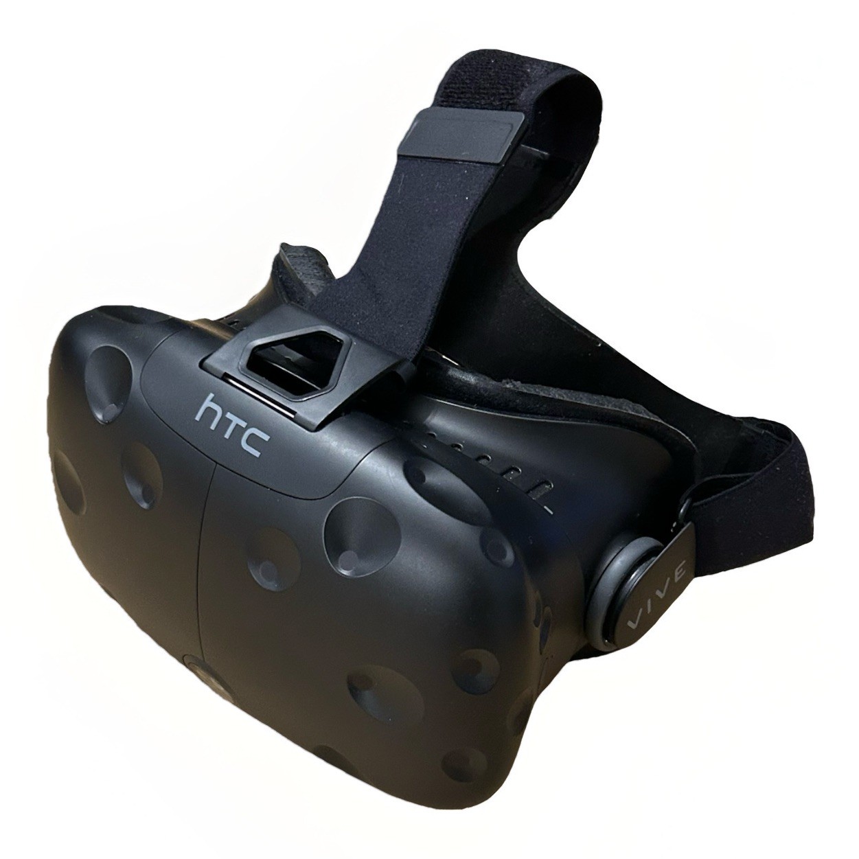 HTC Vive VR Headset System PC-Based Steam Powered W/Deluxe Audio Strap & Stands