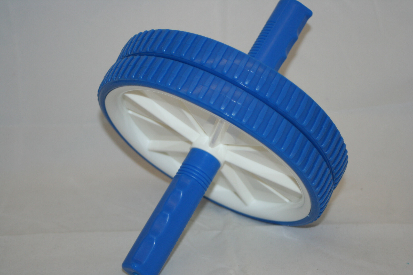 Excercise Wheel Abdominal Muscle Trainer Dou AB Roller Fittness Trainer Blue New Original Packaging