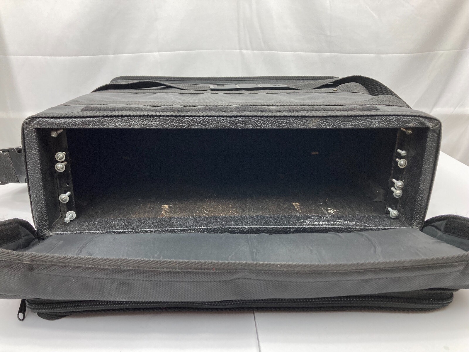 Vintage 3 Space Rack Bag Case w/ Carrying Strap