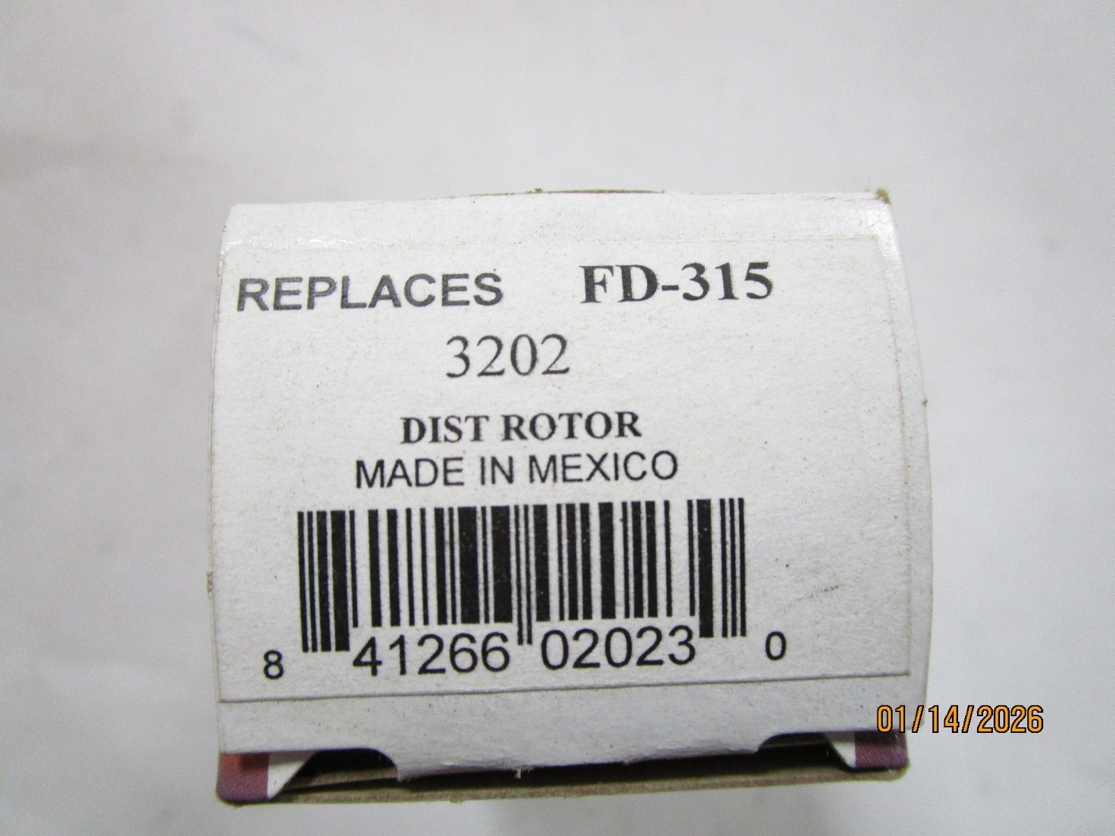 Distributor Rotor Professionals Choice FD315