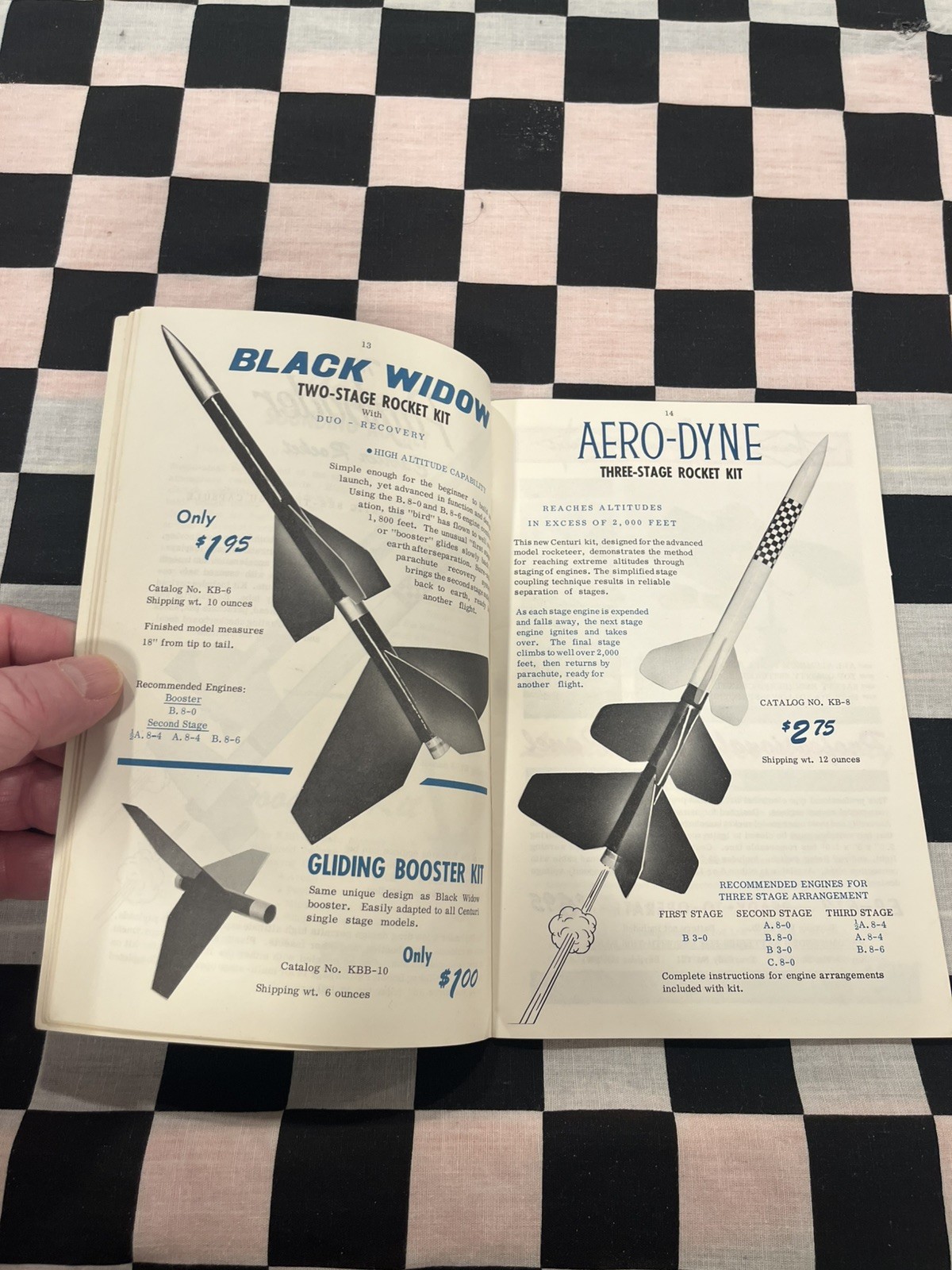1963 Annual Catalog Centuri Model Rocketry Products