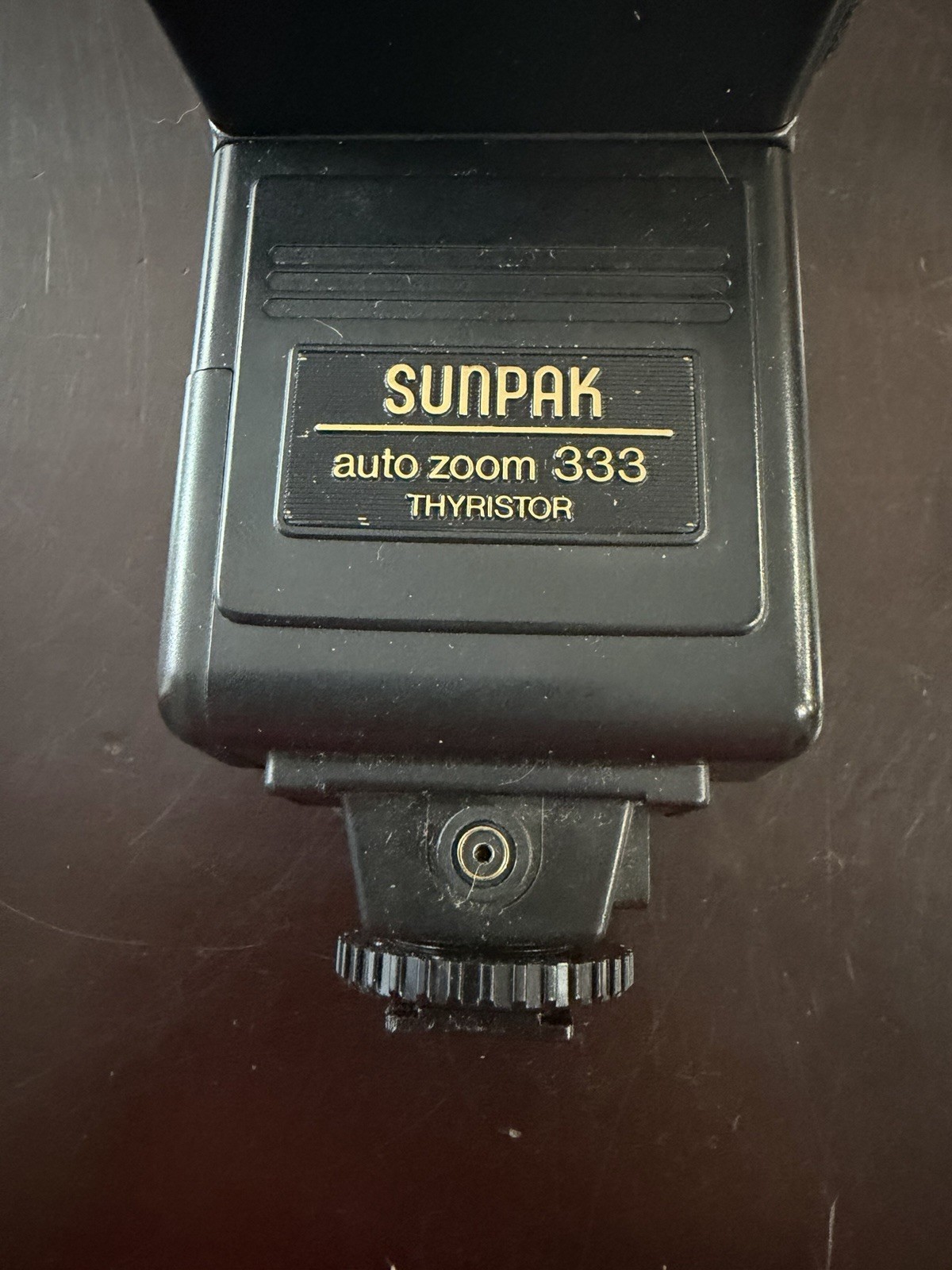 Sunpak 333 Auto Zoom Thyristor Flash Very Good