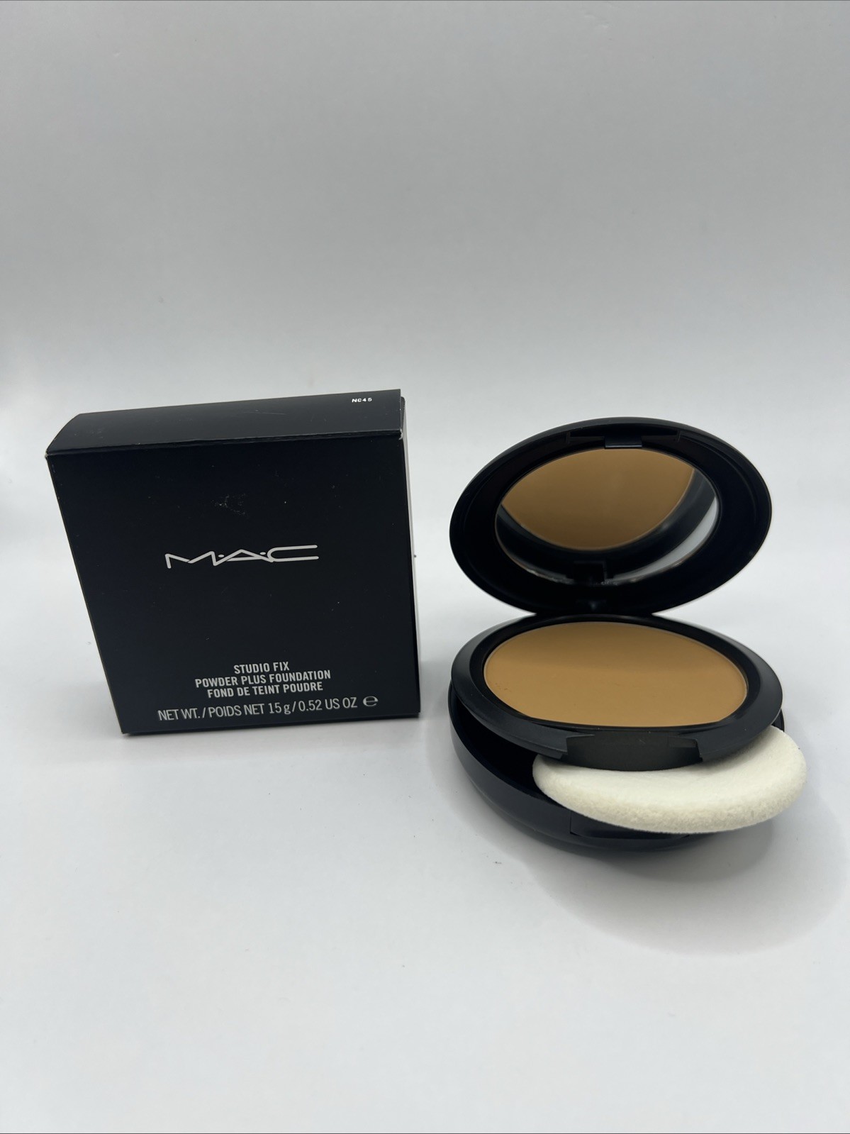 MAC STUDIO FIX POWDER PLUS FOUNDATION NC45 .52 Oz New In Box