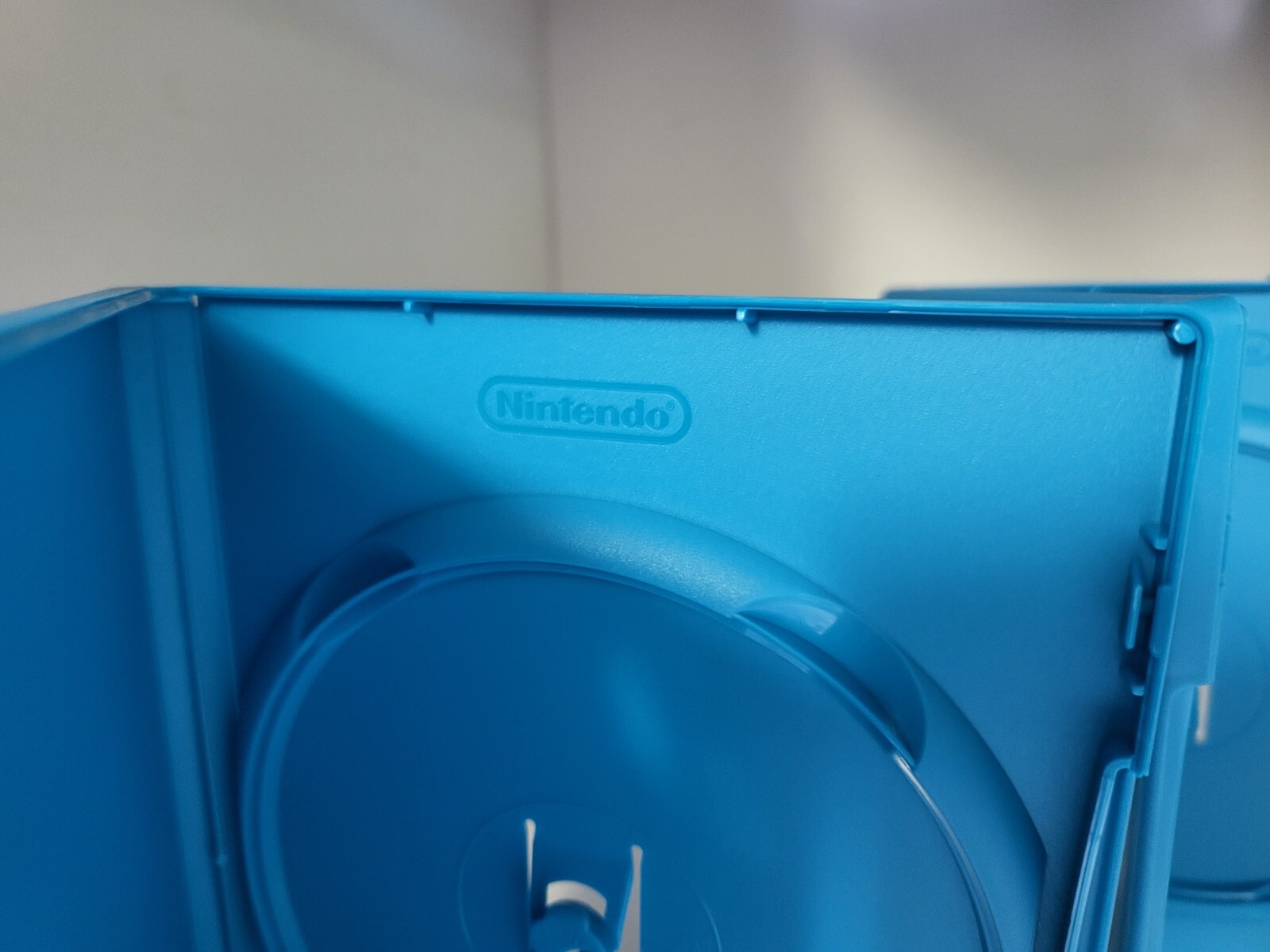 THREE NEW Genuine Original Nintendo Wii U Blue Empty Replacement Video Game Case