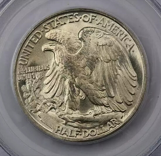 1939 Walking Liberty Half Dollar PCGS MS64