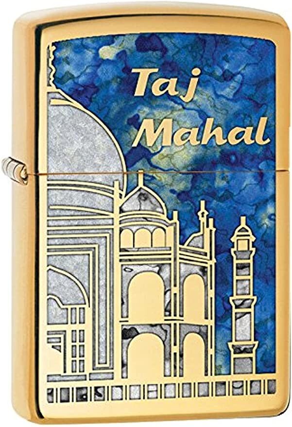 Zippo Taj Mahal High Polish Brass Pocket Lighter 29245