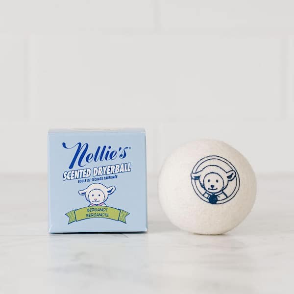 Wool Laundry Dryer Ball Bergamot Fabric Softener