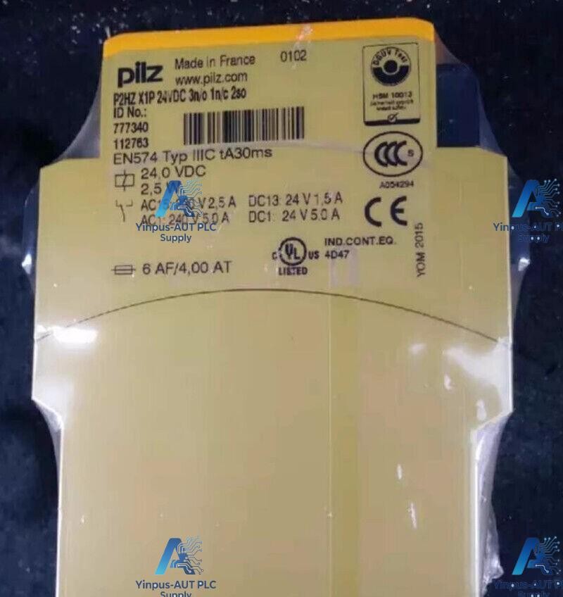 777340 1PCS Pilz P2HZ X1P 24VDC 3n/o 1n/c 2so Safety Relay 777340 NEW Sealed