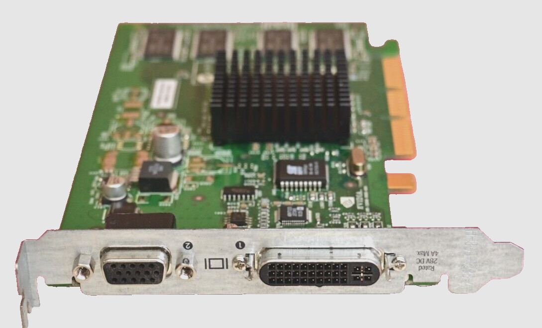 nVidia PowerMac G4 AGP Video Card ADC/VGA 180-10066-0000-A04 900-06615-0436-60E