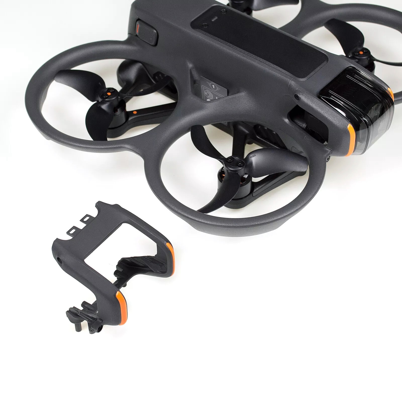 New For DJI Avata 2 Pan Tilt Camera Protective Cover Front Frame Replacement