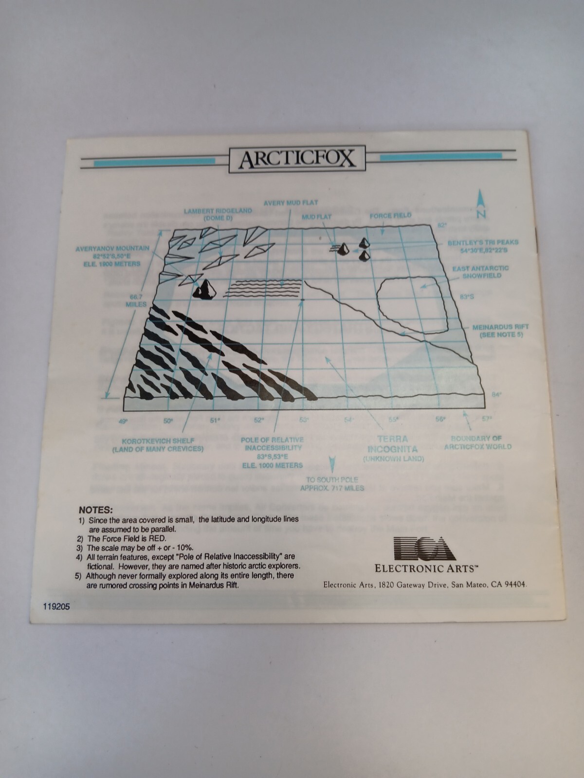 Commodore 64 Artic Fox Computer Game Software Tested/Works