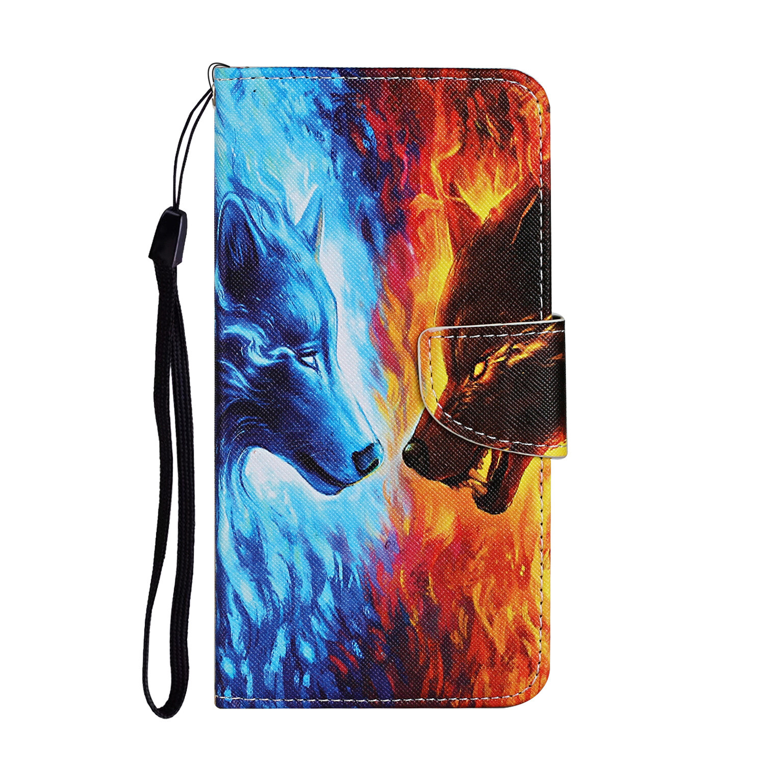 For Samsung Galaxy A35 A52 A53 A54 A55 PU Leather Pattern Wallet Case Cover