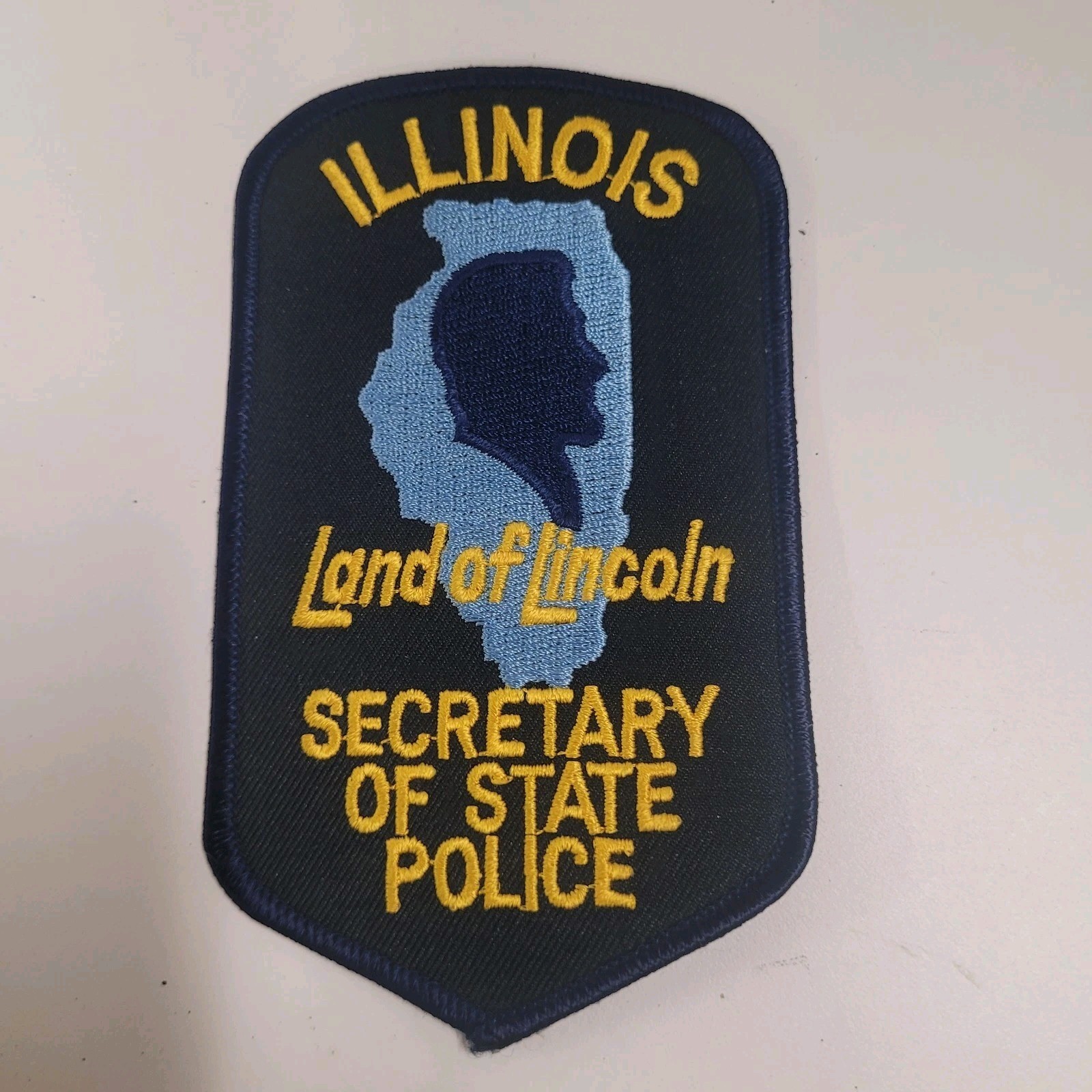 Illinois Secretary of State Police patch, Land of Lincoln