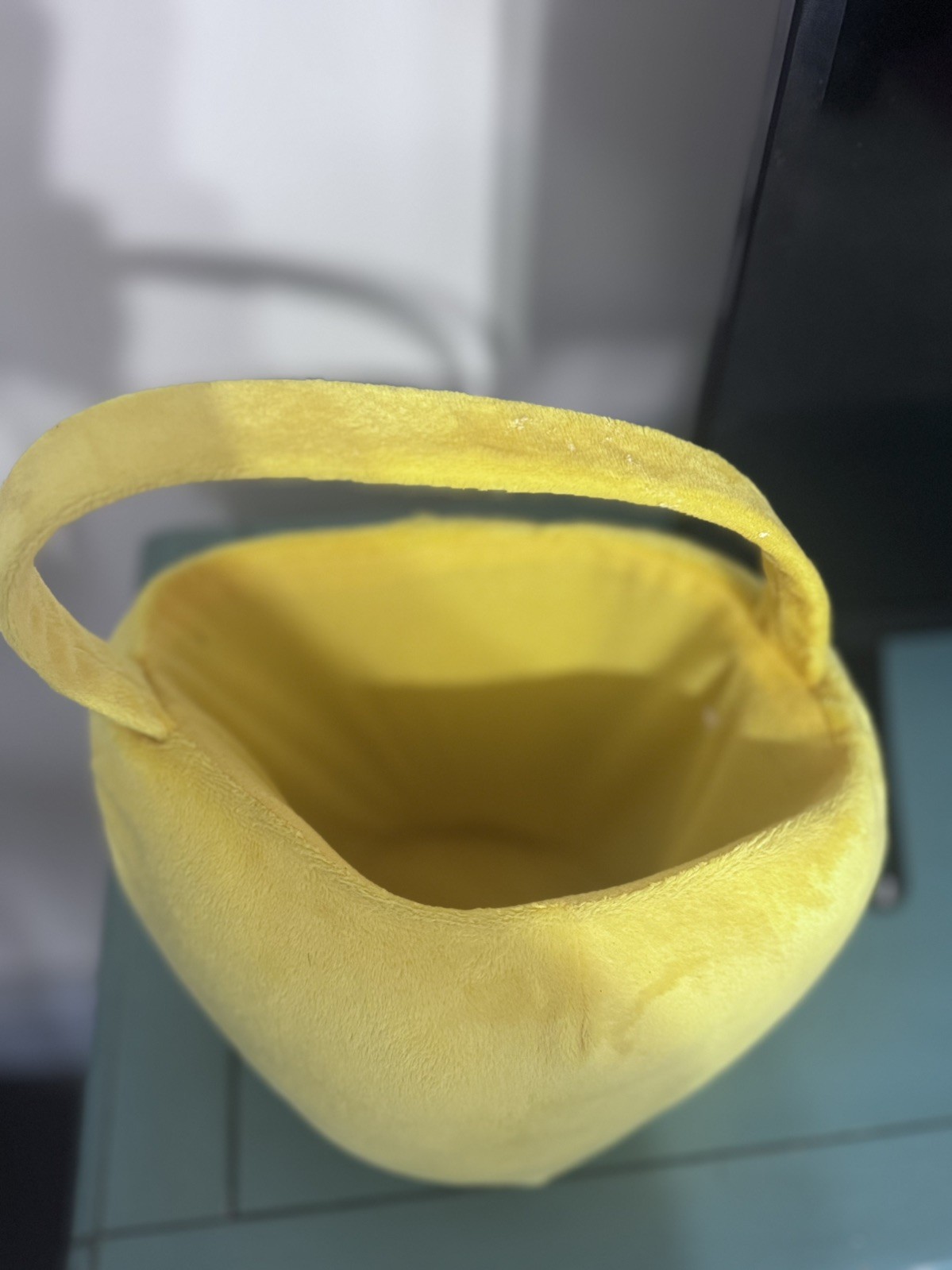 Looney Tunes Tweety Bird Plush Easter Basket Halloween Treat Bag Yellow Atico