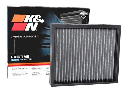 LIFETIME Cabin Air Filter: Premium, Washable, Clean Air 9.9" x 11.4" x 1.9"