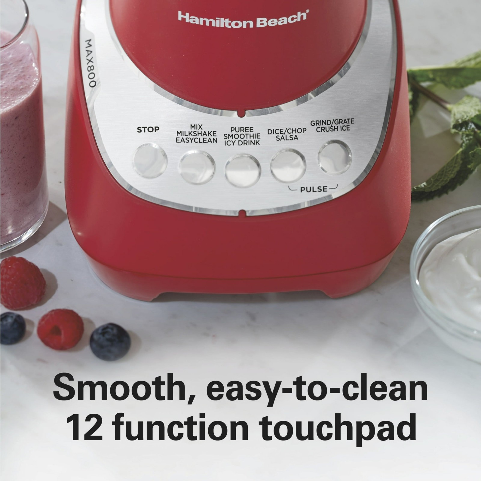 Hamilton Beach 48oz Wave Action Blender Red Kitchen FREESHIP