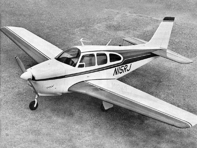 Bonanza .60 Sport 64" Wingspan RC Model Airplane Printed Plans & Templates