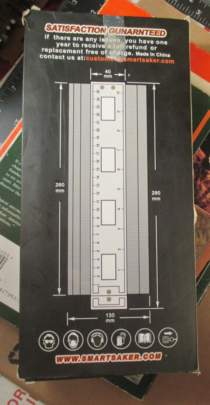 Saker Contour Gauge (10 Inch ) Profile Tool