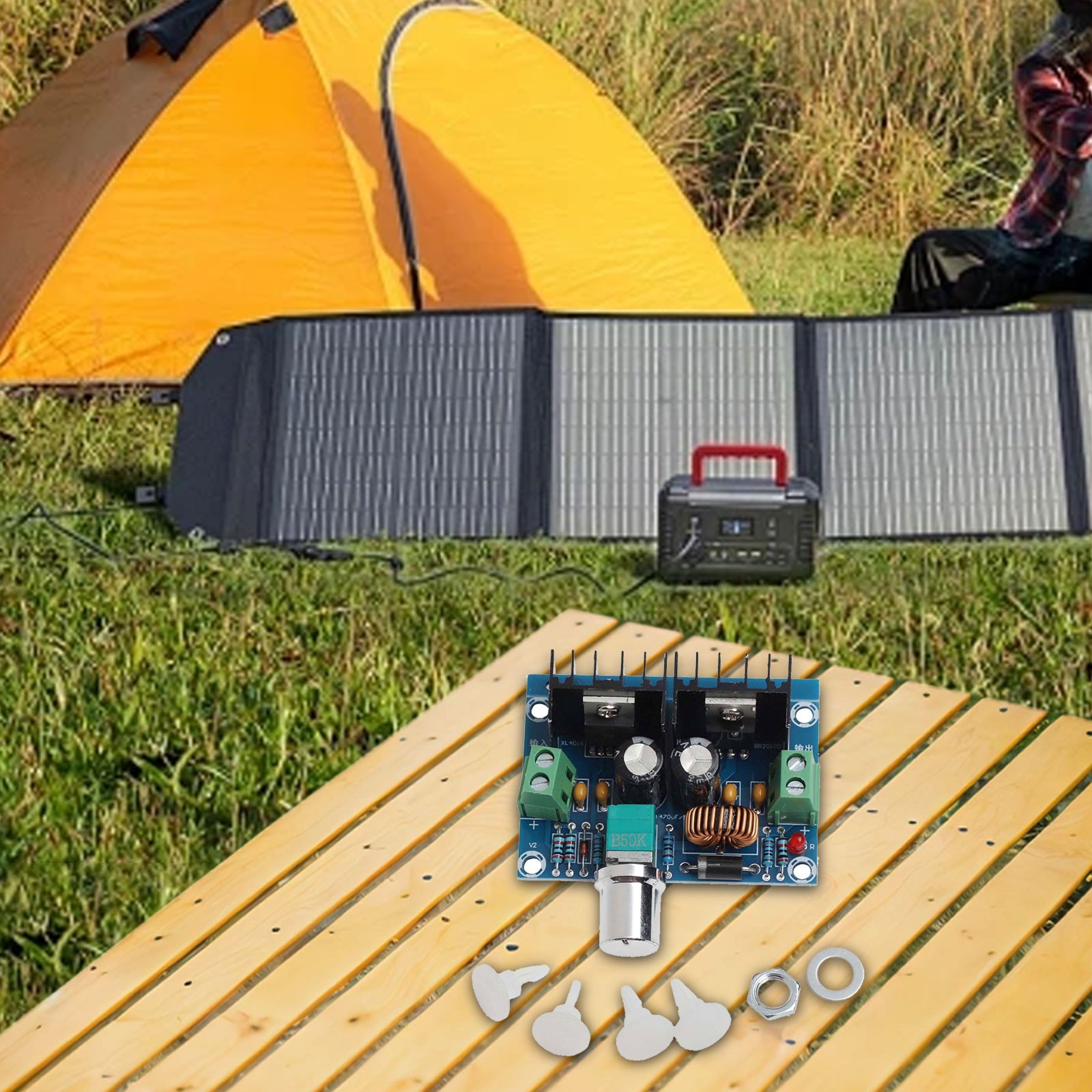 Adjustable Voltage XHM401DC Step Down Module with Overcurrent for PROTECTION